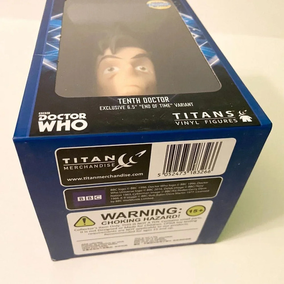 Doctor Who 10th Doctor Titan Vinyl The End of Time  Nerd Block 6.5 Inch Figure - Picture 8 of 11